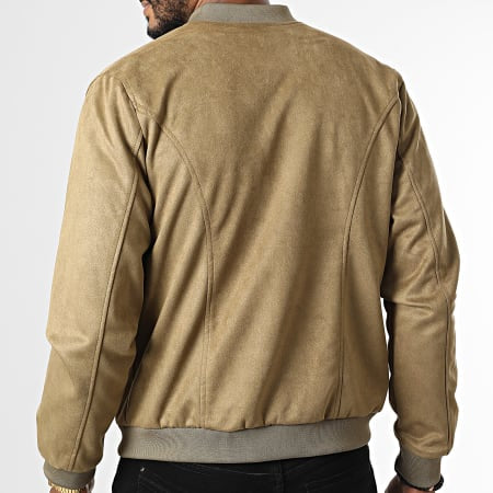 Veste Suédine Olive