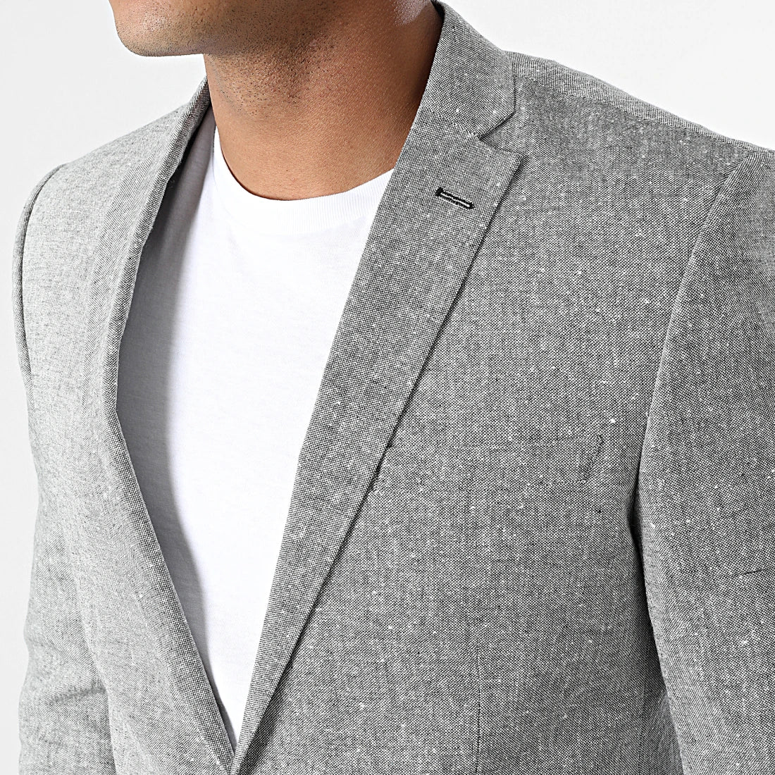 Blazer en lin coupe ajusté pour homme Mackten