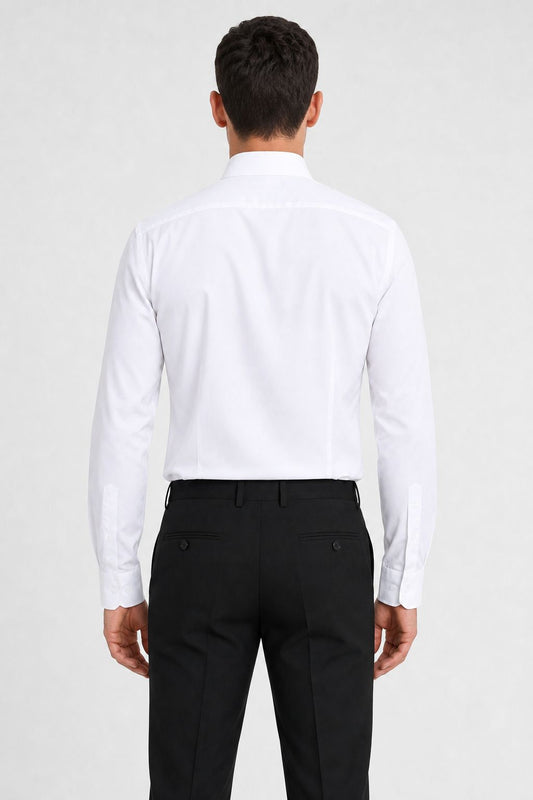 chemise élégante blanche homme Mackten