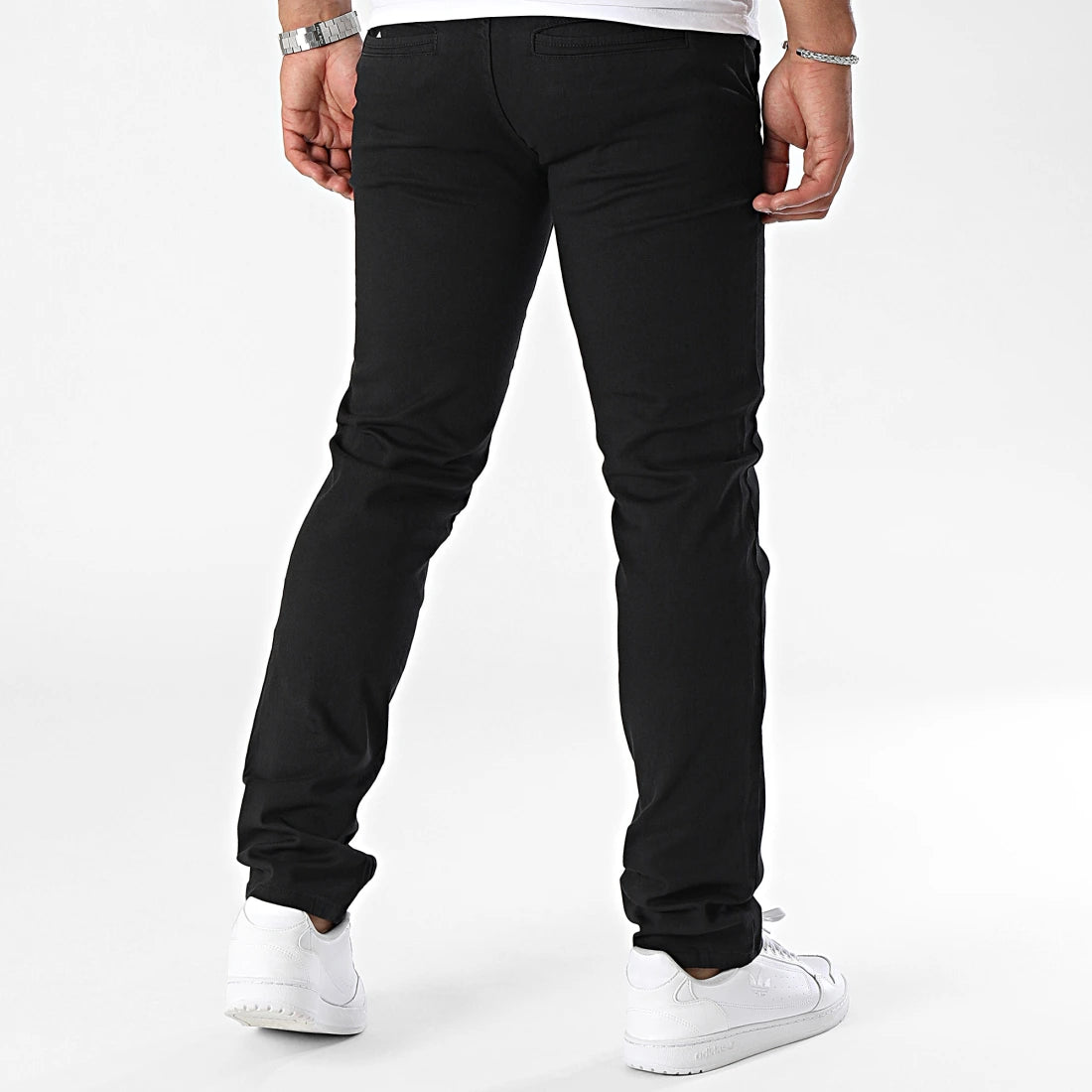 Chino Noir Homme