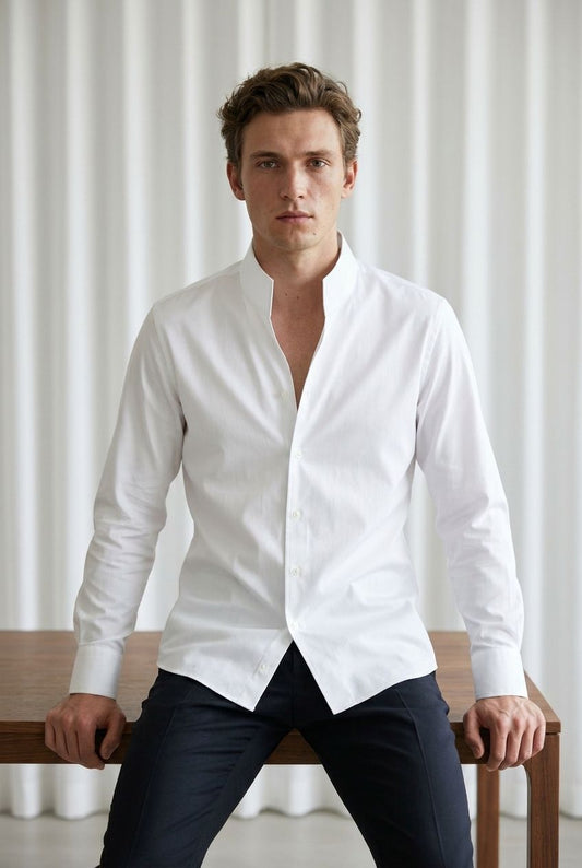 Chemise col tulipe homme : la tendance incontournable 2026