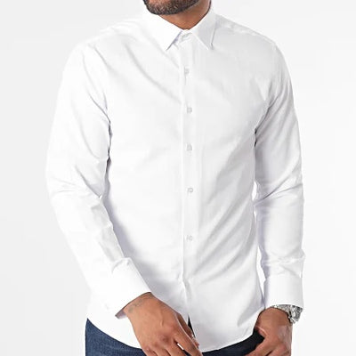 Chemise homme Blanche Slim fit