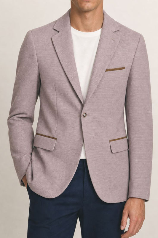 Blazer élégant homme beige Mackten