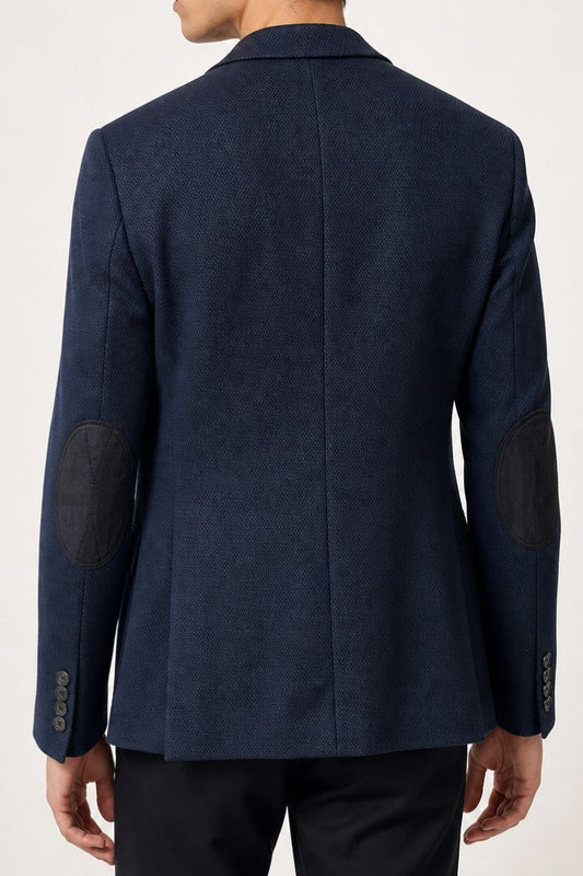 Blazer chic avec coudiere homme Mackten