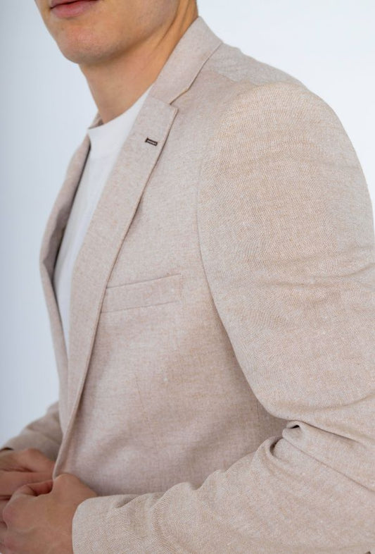 Blazer mariage lin homme Mackten