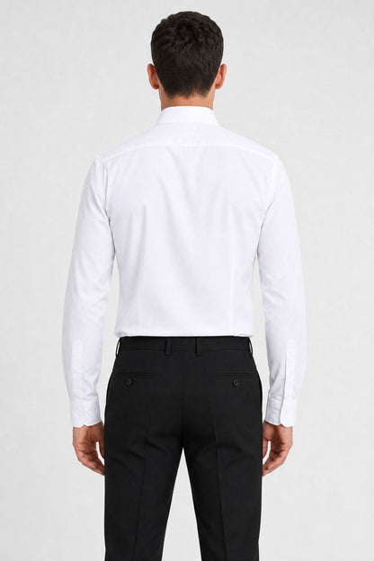 chemise élégante blanche homme Mackten