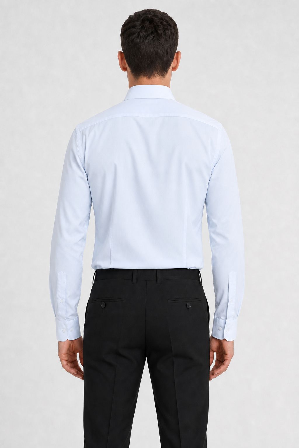 chemise ciel pas cher coton homme Mackten
