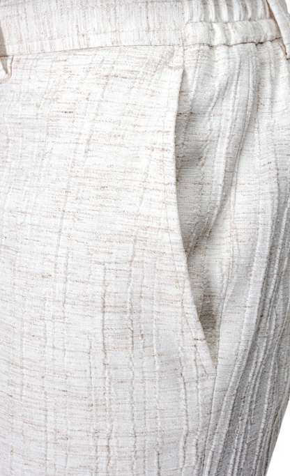 Costume homme 2 pieces beige en lin