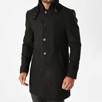 Manteau homme hiver noir