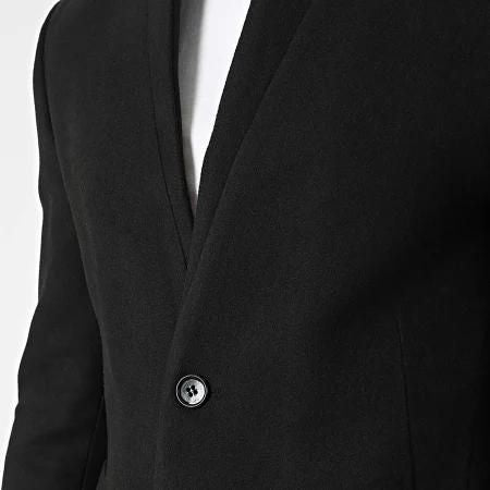 Manteau Homme Noir coupe slim