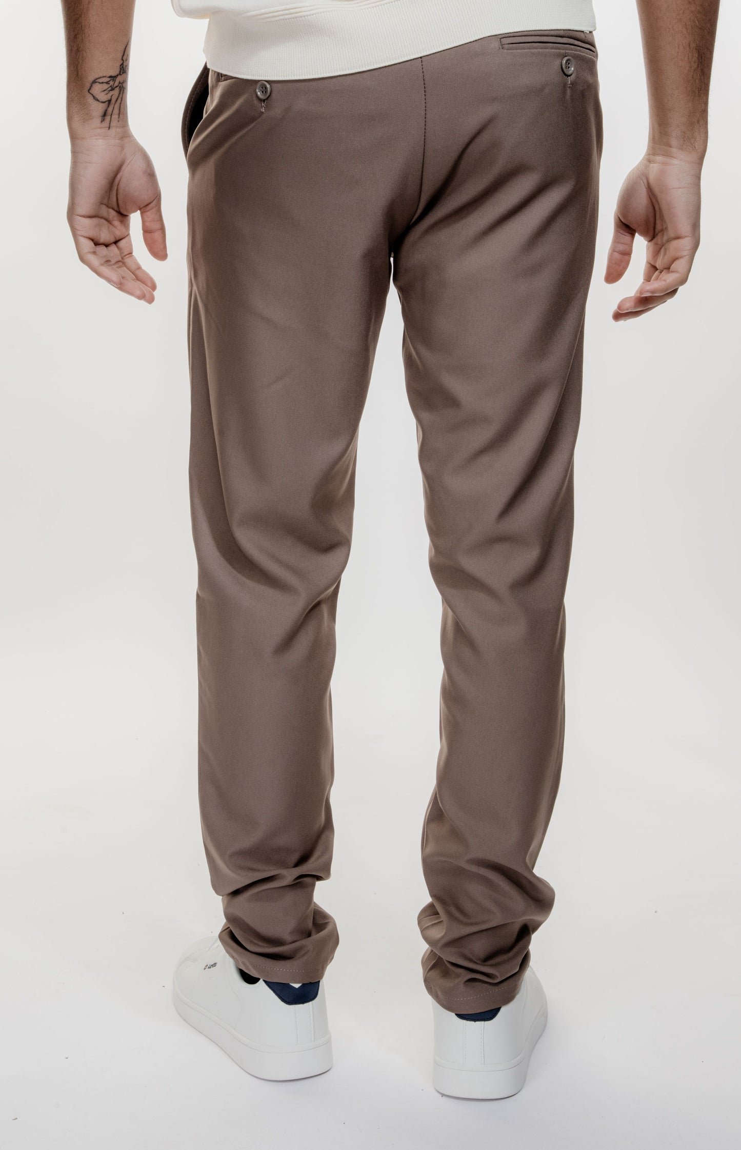 Pantalon homme fluide choco