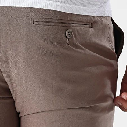 Pantalon homme fluide choco