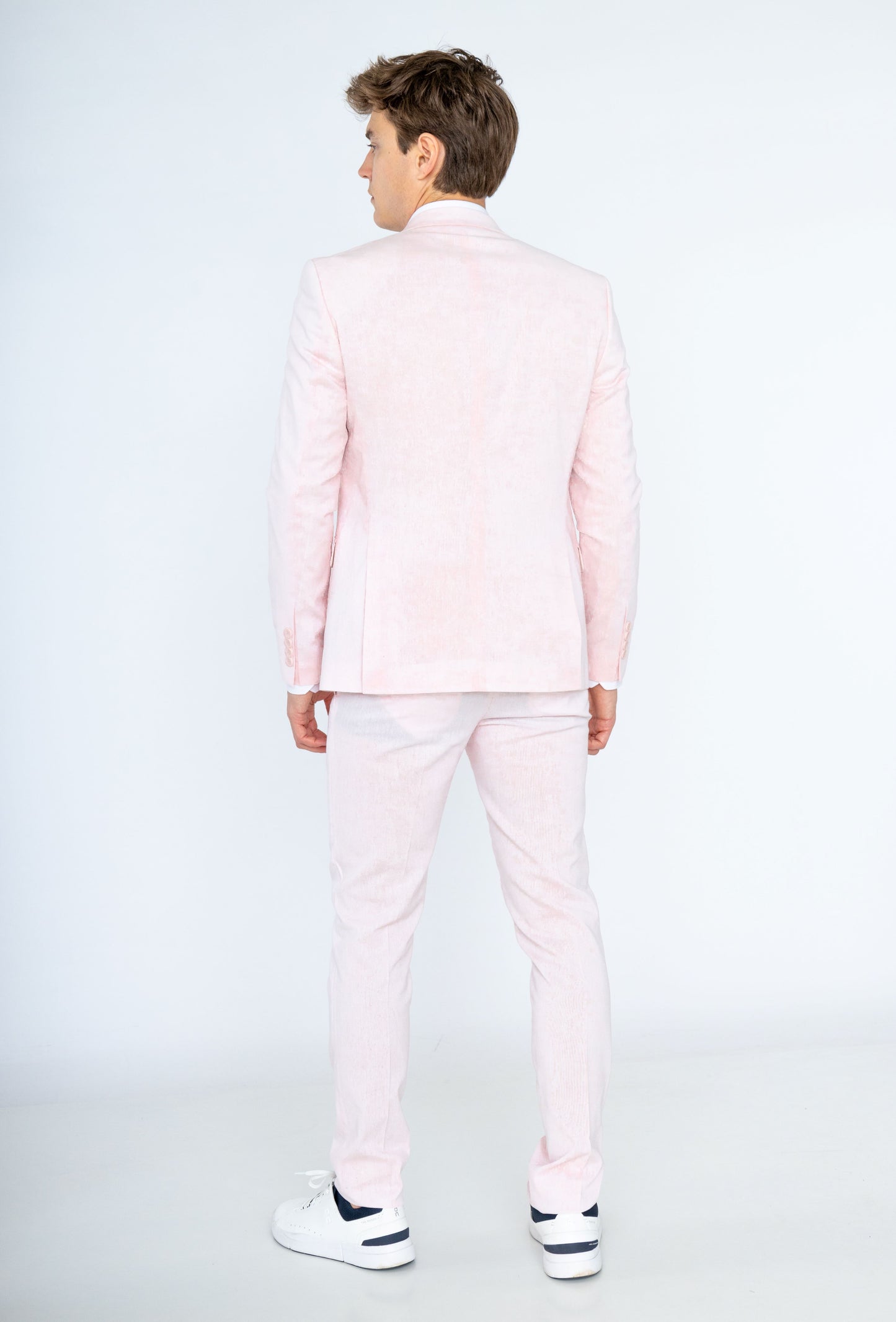 Costume 2 pièces rose pour Homme